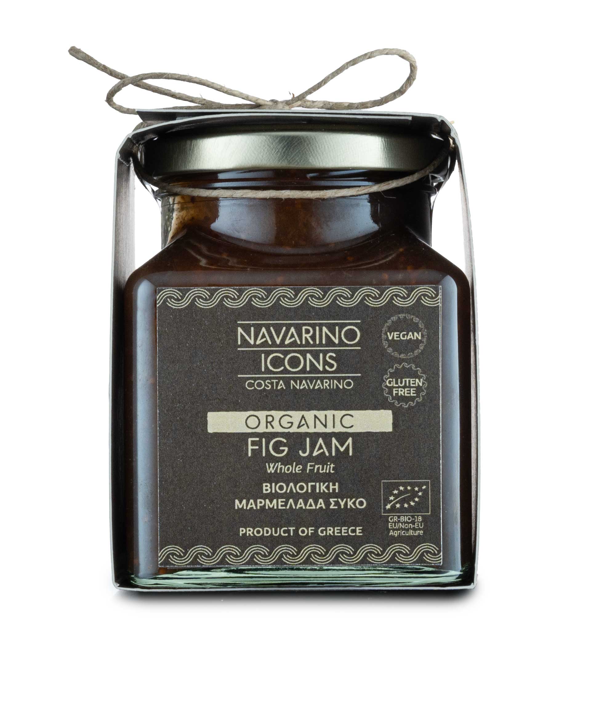 Navarino Icons Organic Fig Marmalade, 330g 